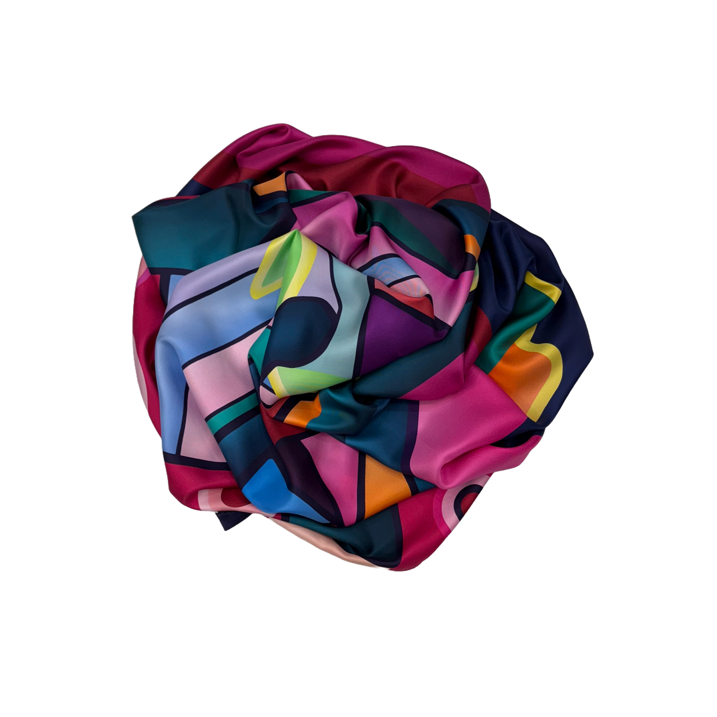 NEW Girl Variation Statement Silk Twill