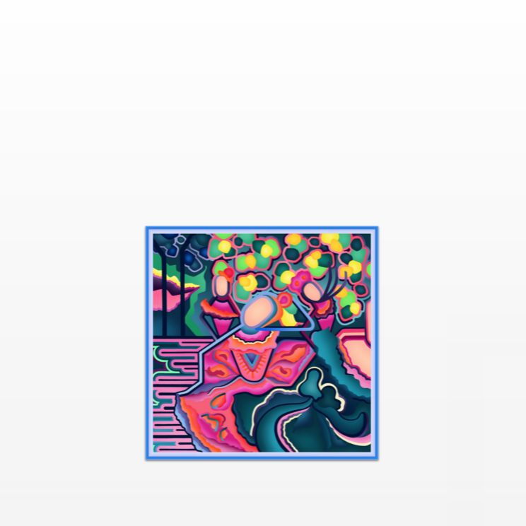Ballerina Variation Mini POP Digital Art Limited Edition