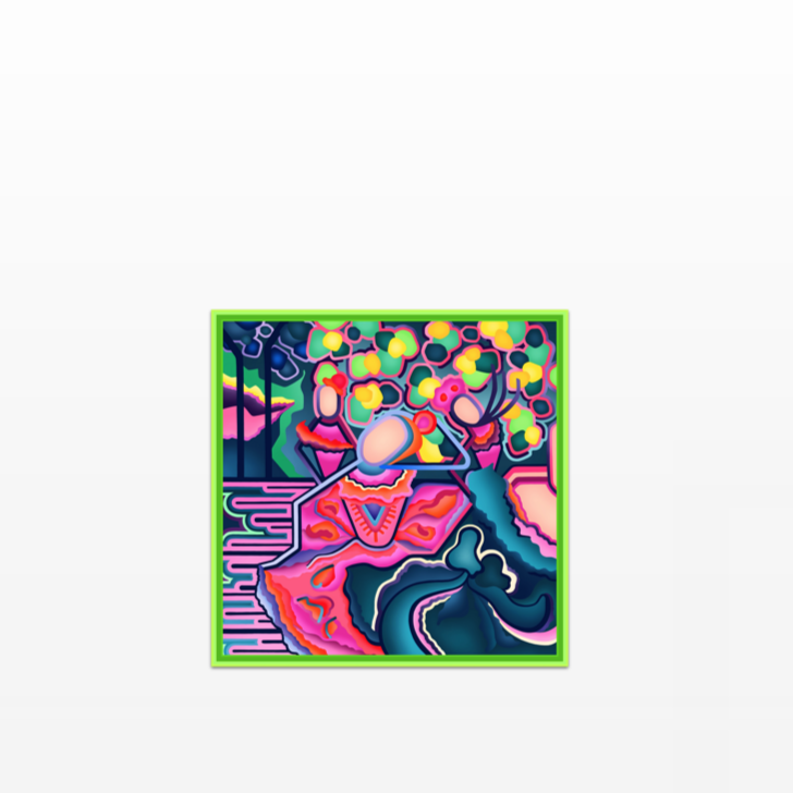 Ballerina Variation Mini POP Digital Art Limited Edition