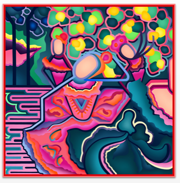 Ballerina Variation Mini POP Digital Art Limited Edition