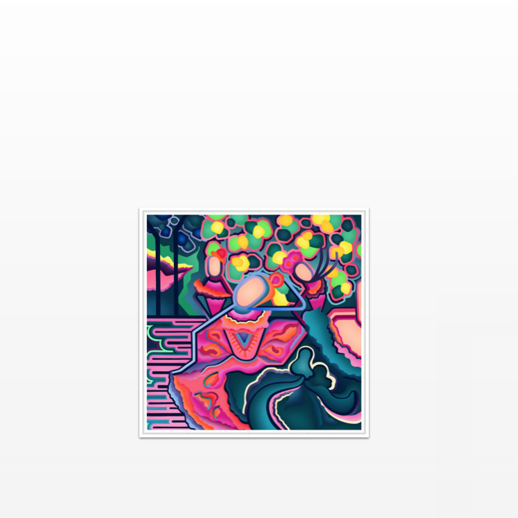 Ballerina Variation Mini POP Digital Art Limited Edition