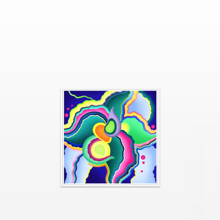 Citrus Variation Mini POP Digital Art Limited Edition
