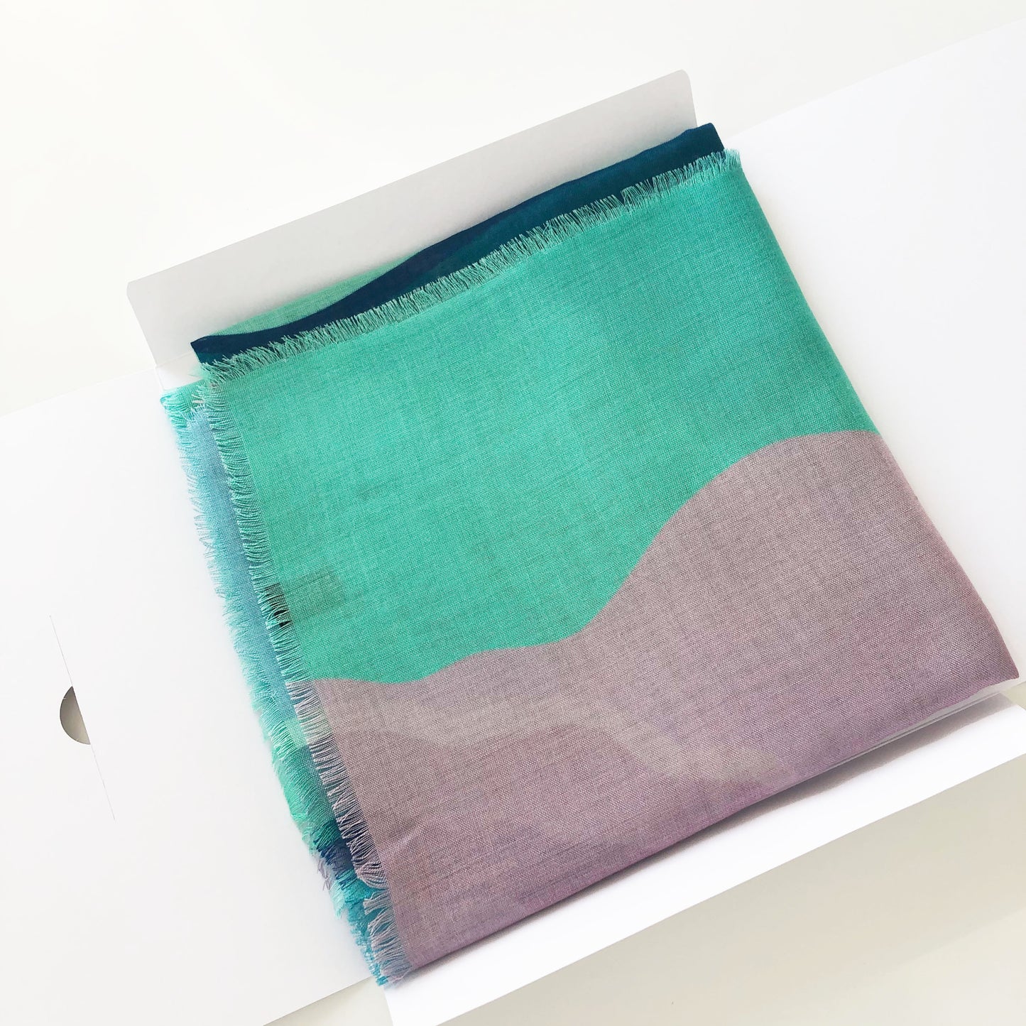 Sea Variation Aura Modal Shawl