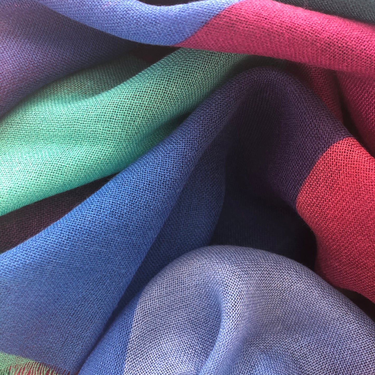 Water Lily Variation Muse Cashmere Shawl