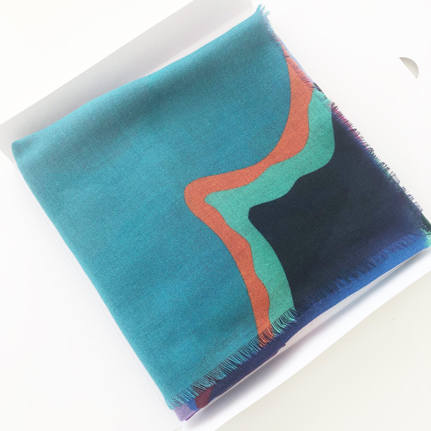 Water Lily Variation Muse Cashmere Shawl
