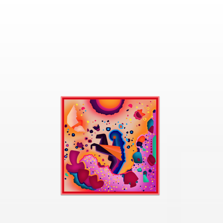 Muse Variation Mini POP Digital Art Limited Edition