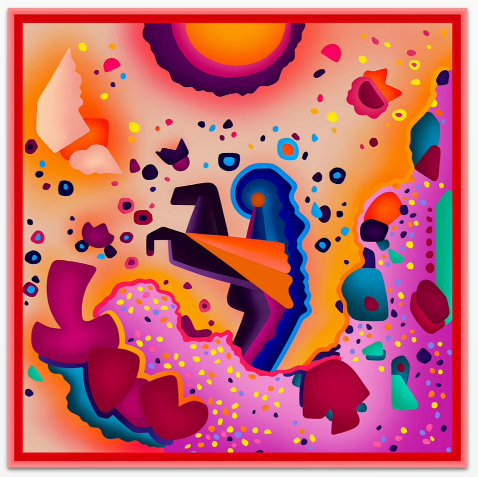 Muse Variation Mini POP Digital Art Limited Edition