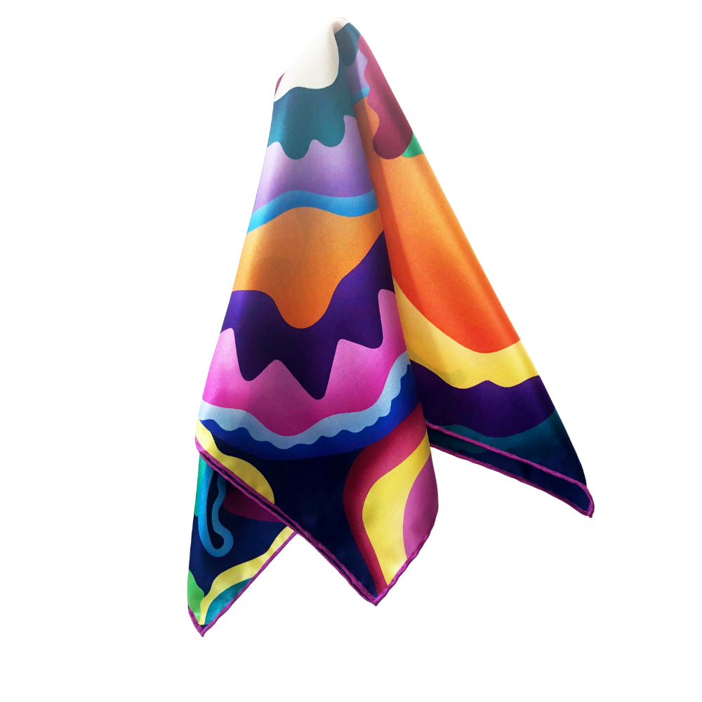Orchid Variation Atelier Scarf