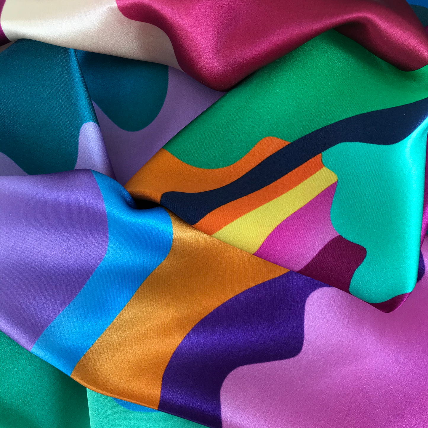 Orchid Variation Atelier Scarf