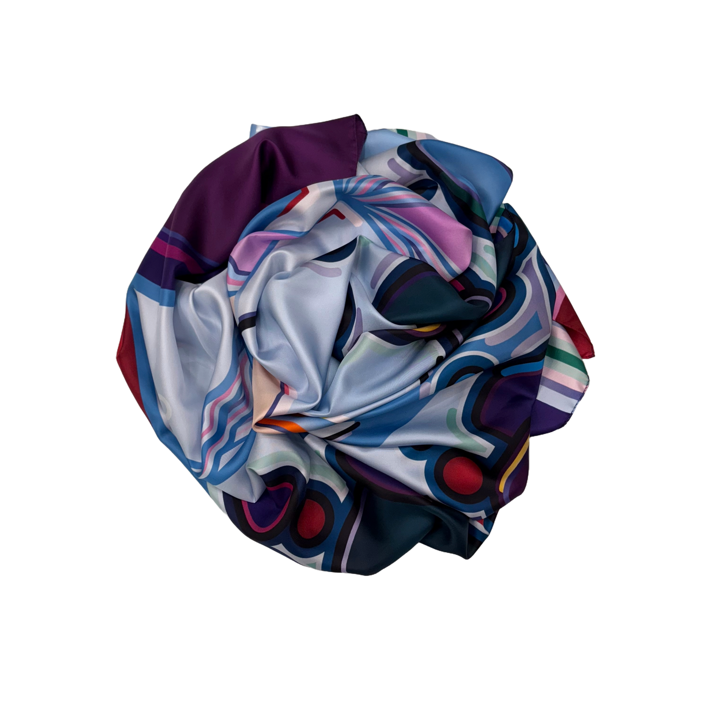 NEW Sugar Plum Variation Statement Silk Twill