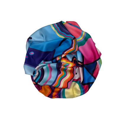 NEW Horse & Rider Variation Statement Silk Twill