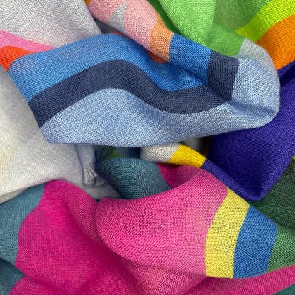 Citrus Variation Muse Cashmere Shawl