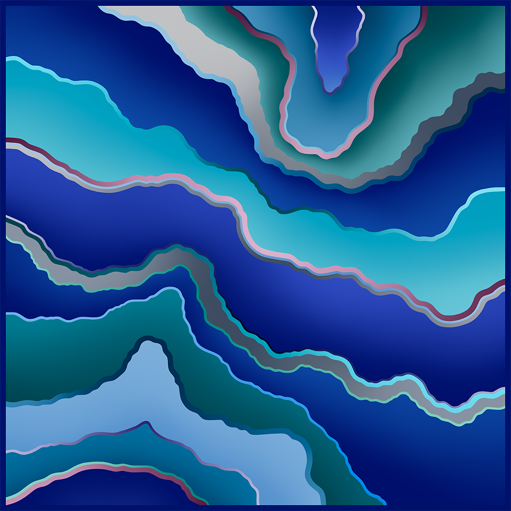 Deep Sea Variation Icon Scarf