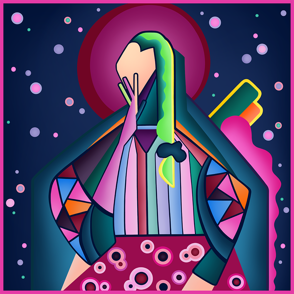 Girl Variation Icon Scarf