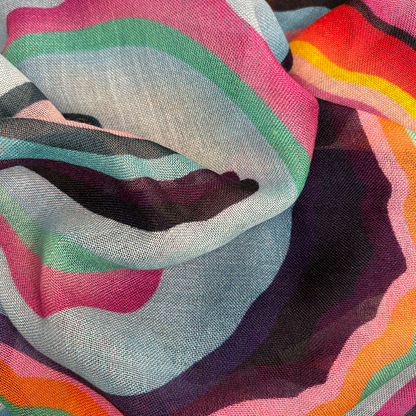 Horse & Rider Variation Muse Cashmere Shawl