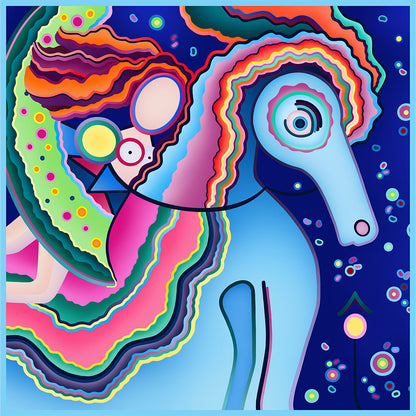 Horse & Rider Variation Icon Scarf