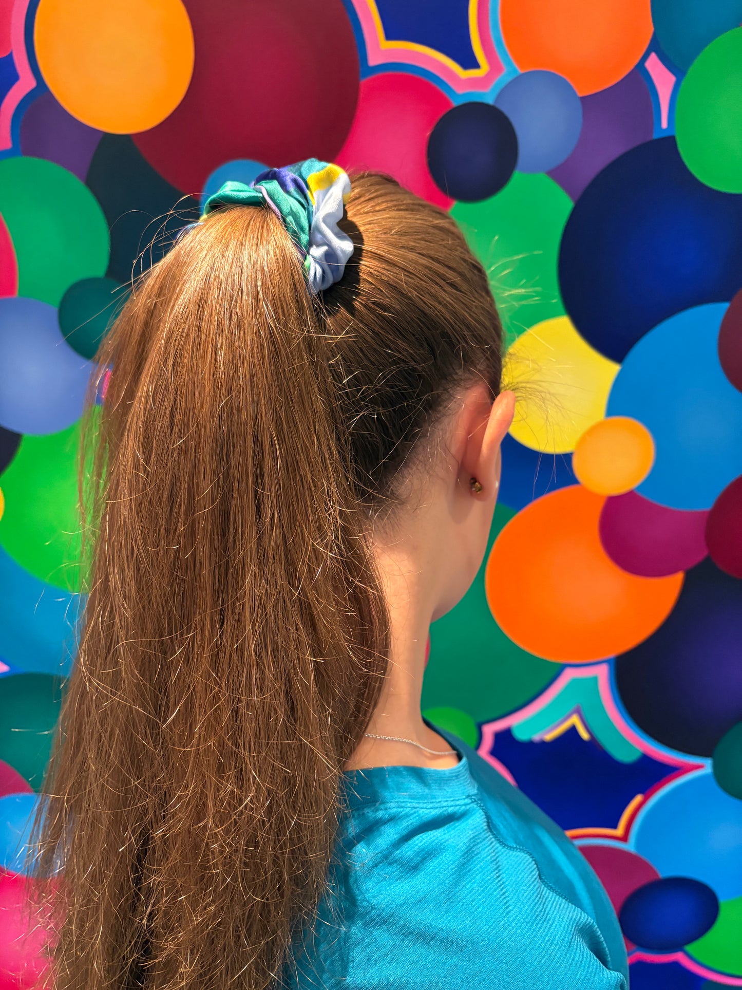 Citrus Silk Scrunchie