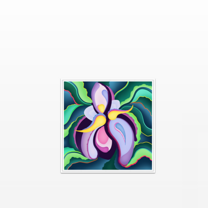 Iris Variation Mini POP Digital Art Edition