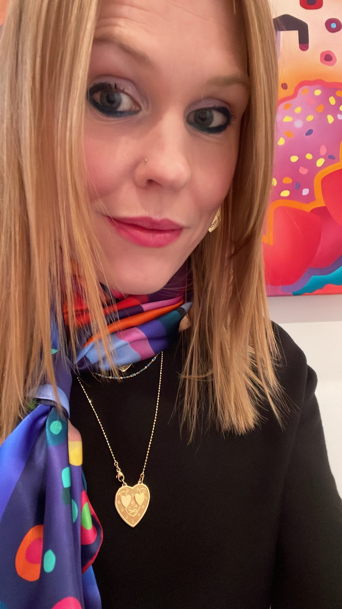 Mademoiselle Variation Icon Scarf