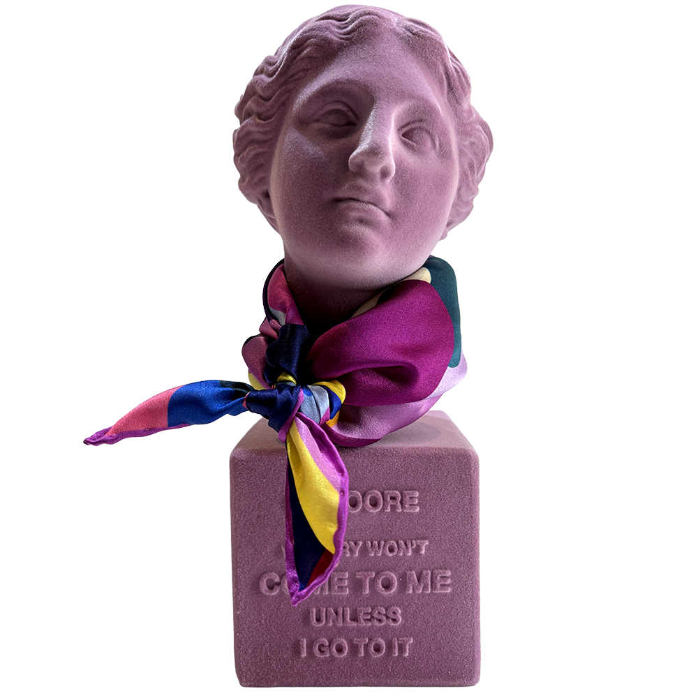 Orchid Variation Atelier Scarf