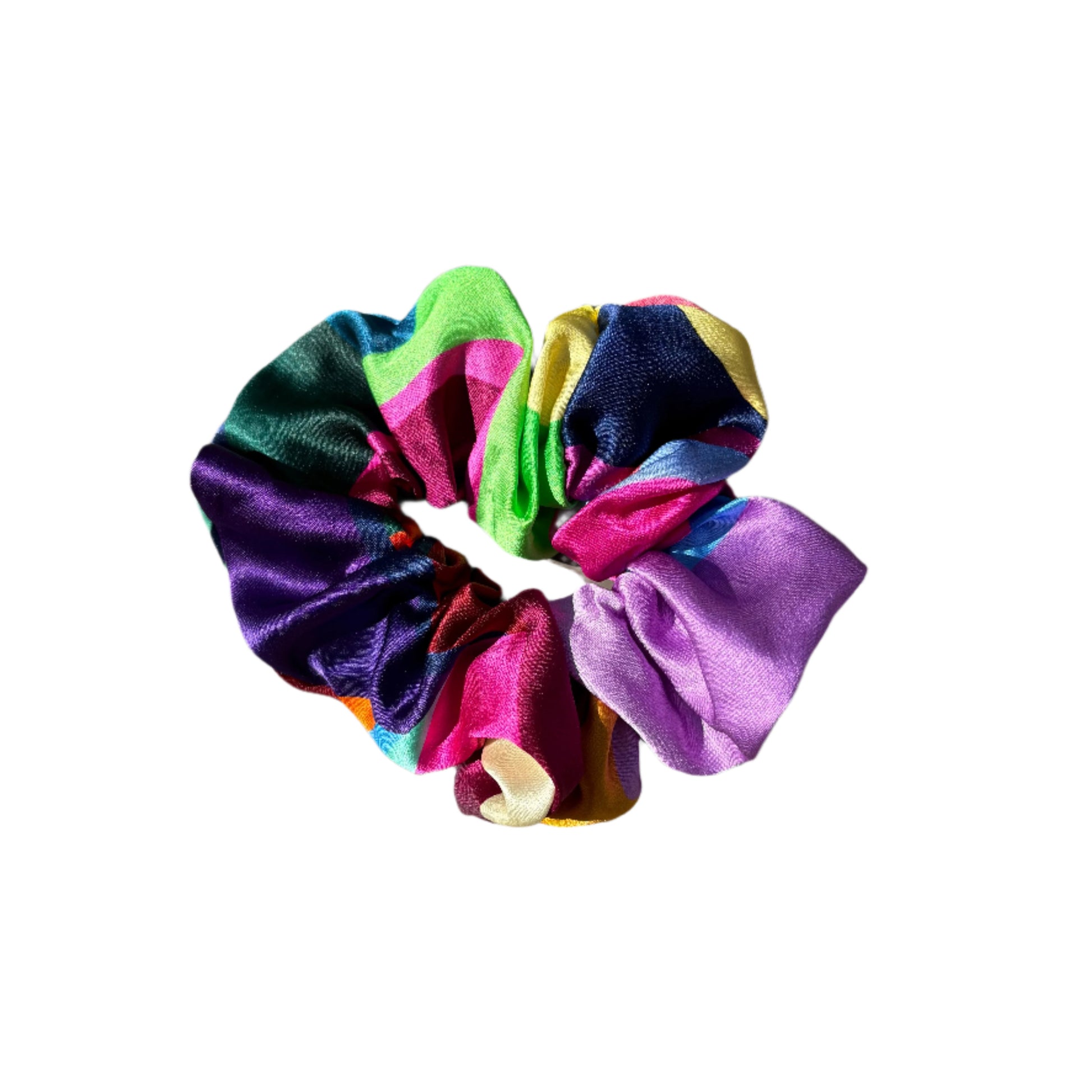 Orchid Silk Scrunchie