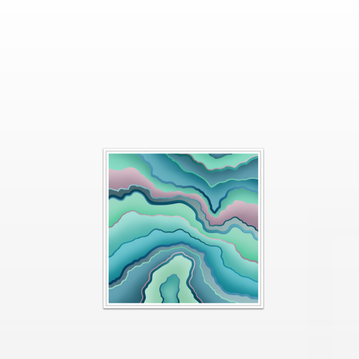 Sea Variation Mini POP Digital Art Edition