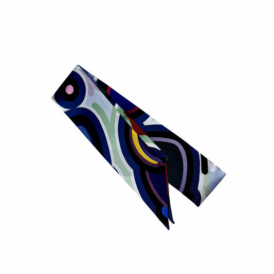 Sugar Plum Variation Silk Twilly