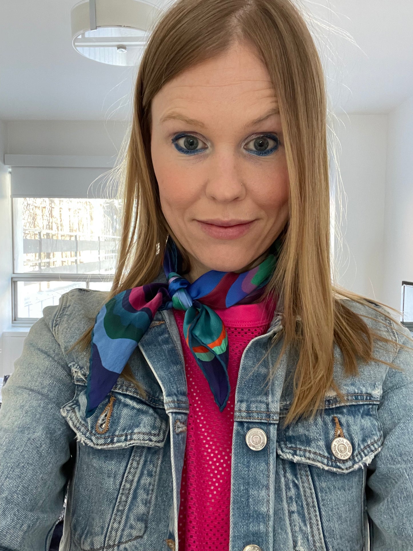 Water Lily Variation Atelier Scarf