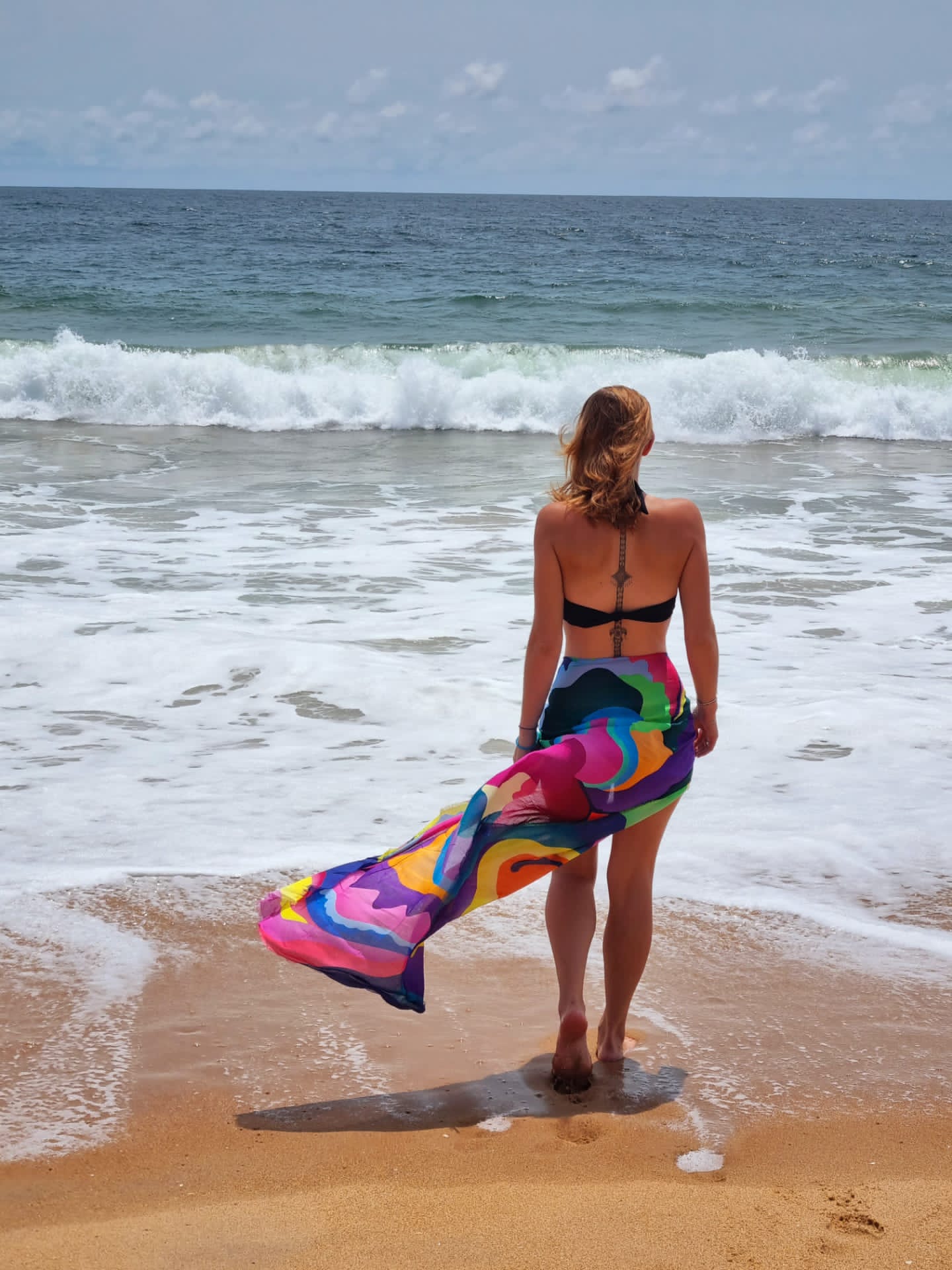Orchid Variation Aura Modal Shawl